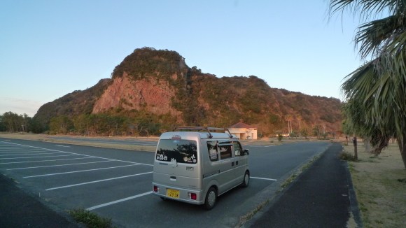 鹿児島市内 車中泊44日目 空の旅人