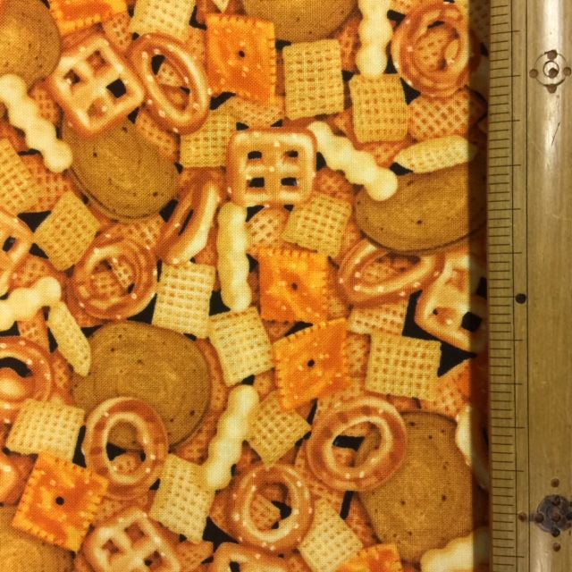 クッキー・ビスケット柄、フライドポテト柄の布 20180128 00005-6_d0156706_18461801.jpg