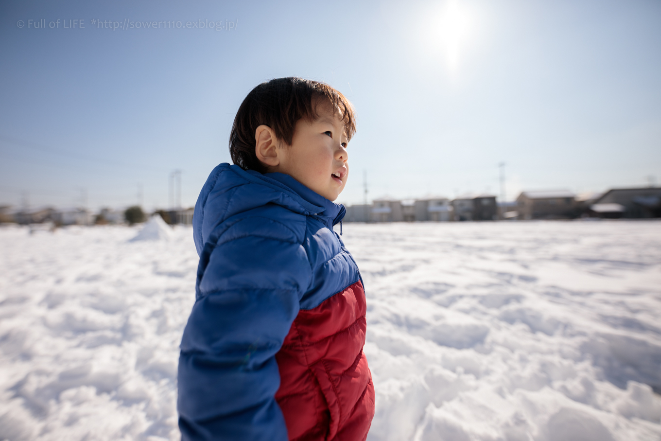 雪が積もった公園へ　PIARA-CITY Central Park_c0369219_20494829.jpg