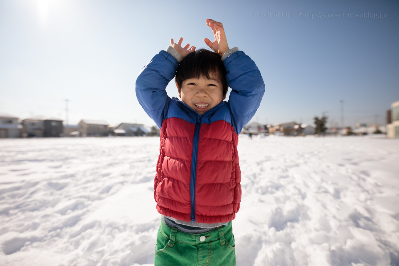 雪が積もった公園へ　PIARA-CITY Central Park_c0369219_20502962.jpg