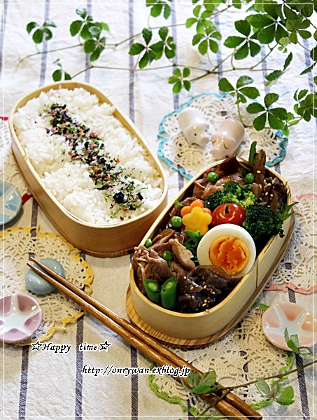 焼肉風炒め弁当と今週の作りおき♪_f0348032_17512107.jpg