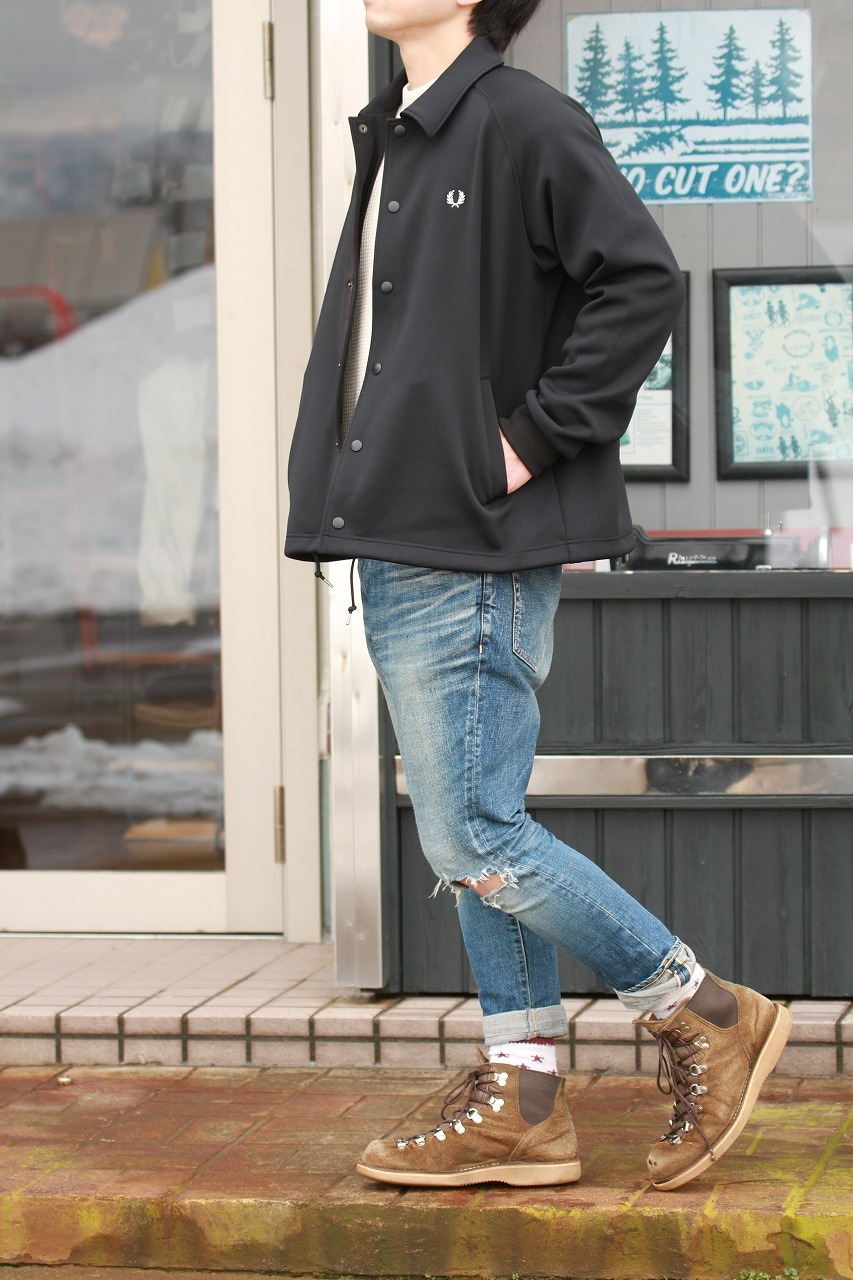 FRED-PERRY/JERSEY COACH JACKET : Import Select Shop NoseLow FRED-PERRY/JERSEY COACH JACKET : Import Select Shop NoseLow