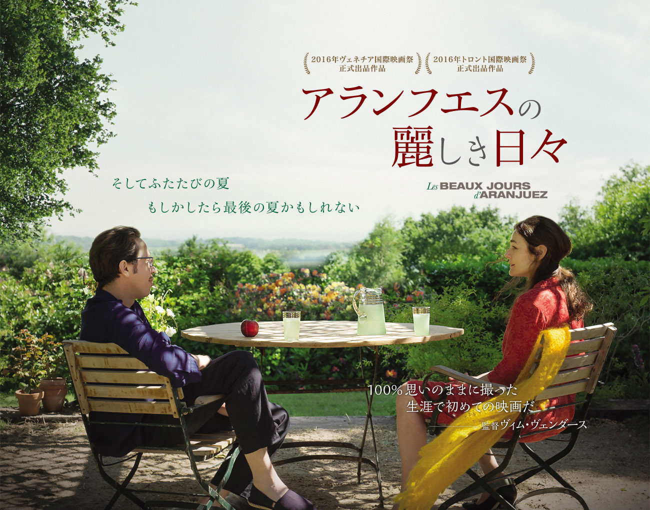アランフエスの麗しき日々 (ヴィム・ヴェンダース監督 / 原題 : Les Beaux Jours d\'Aranjuez)_e0345320_23170119.jpg