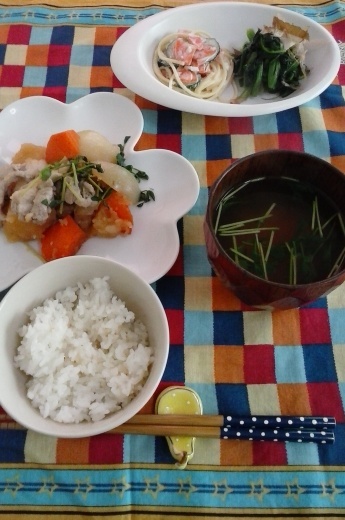 生徒さんのレポート 肉じゃが作りました_d0031682_16431905.jpg