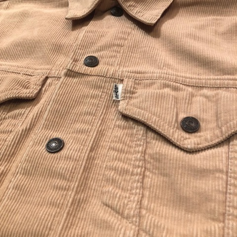 1970s \" Levi\'s \" 70505 CORDUROY model 2pocket CLASSIC TRUCKER JACKET ._d0172088_21210415.jpg