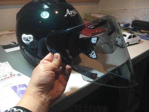 SZ-Ram4』のシールド交換。 : はじめてのBMW K100RS 4v SZ-Ram4』のシールド交換。 : はじめてのBMW K100RS 4v