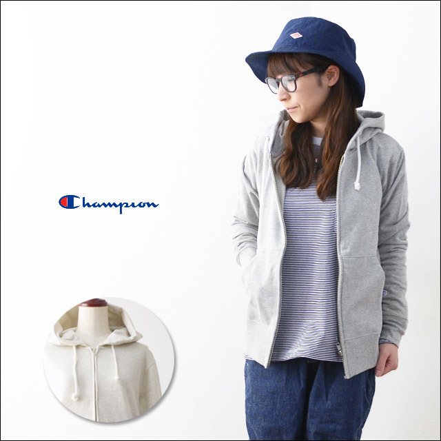 CHAMPION [チャンピオン] ZIP HOOD SWEAT SHIRT [CW-K109] ジップアップパーカー フーデッドスエットパーカーLADY\'S_f0051306_16421260.jpg