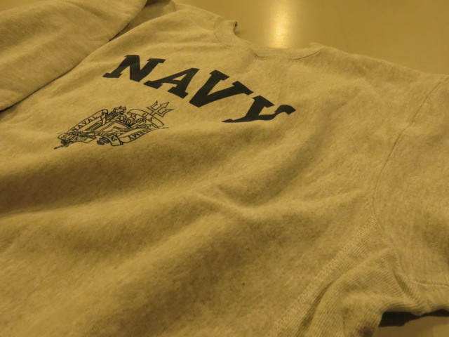 \"US NAVY GREY SWEAT SHIRTS\"ってこんなこと。_c0140560_14282972.jpg