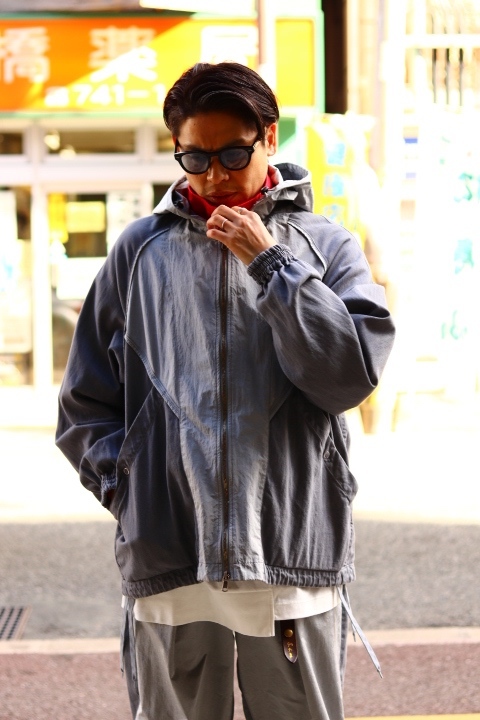 Name. : COMBINATION HOODED BLOUSON＆COMBINATION TAPERED PANTS_f0224266_18393339.jpg