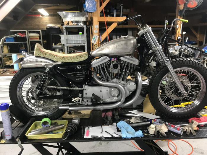 ハーレーマフラー製作 マフラーワンオフ スポーツスターマフラー ハーレーマフラー製作 マフラーワンオフ スポーツスターマフラー