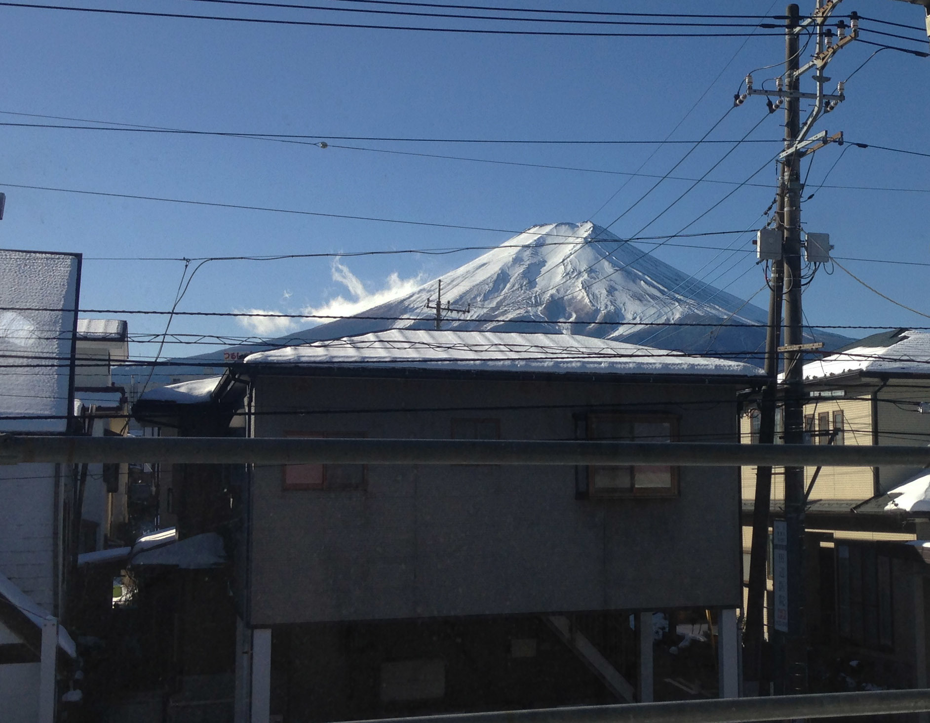 Ｑ１住宅富士吉田：富士山_e0054299_04530456.jpg