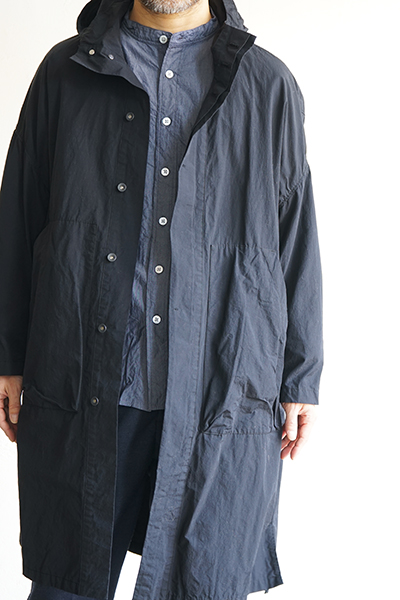 RINEN　 80/2 Down Proof Stand Collar Shirt (Chambray)_d0120442_14411261.jpg