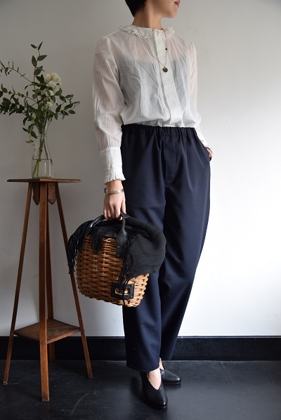 サマーウールできちんと履くパンツ … =maison de soil=_b0110582_17123114.jpg