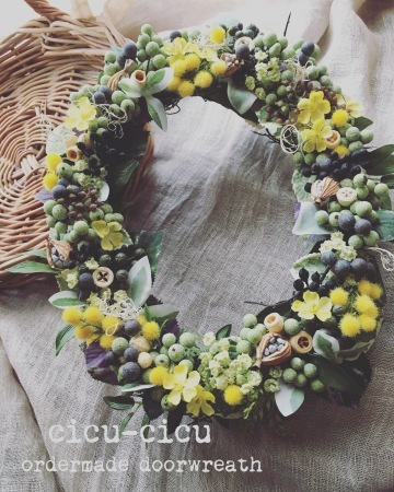 ordermade doorwreath_e0177637_21492780.jpeg