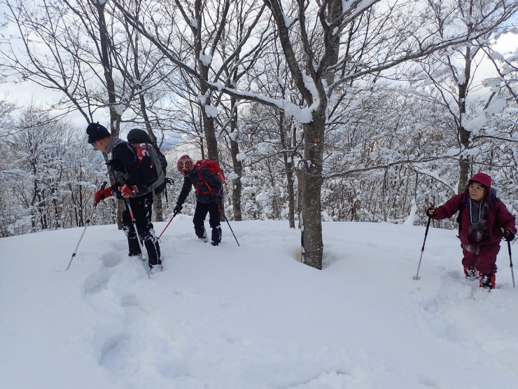 雪の大万木山②_f0214649_05491778.jpg