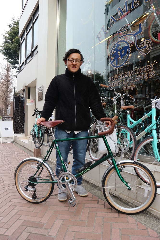 2月3日　渋谷　原宿　の自転車屋　FLAME bike前です_e0188759_19493939.jpg