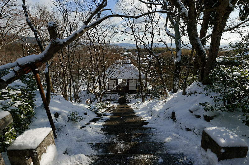 京都の雪景色2018@嵯峨野 常寂光寺_f0032011_20054971.jpg