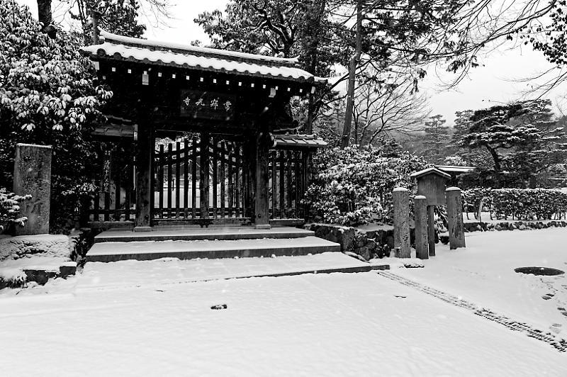 京都の雪景色2018@嵯峨野 常寂光寺_f0032011_20055027.jpg