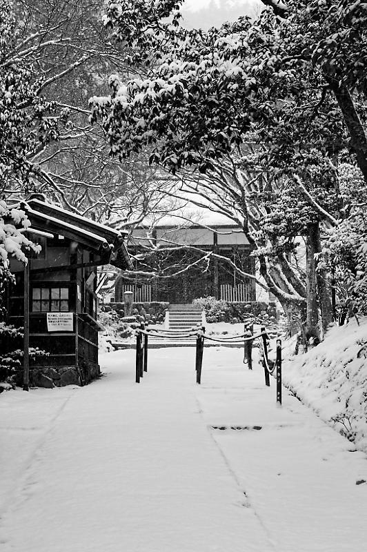 京都の雪景色2018@嵯峨野 常寂光寺_f0032011_20055061.jpg