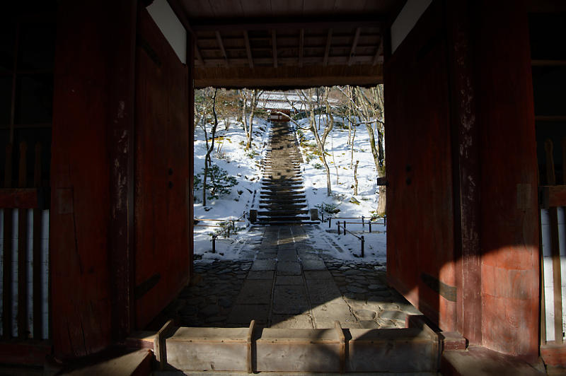 京都の雪景色2018@嵯峨野 常寂光寺_f0032011_20055182.jpg