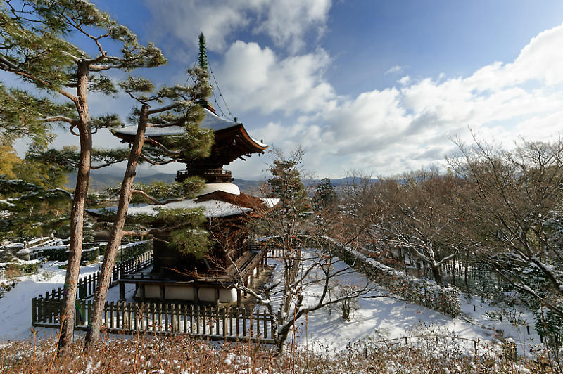 京都の雪景色2018@嵯峨野 常寂光寺_f0032011_20081124.jpg