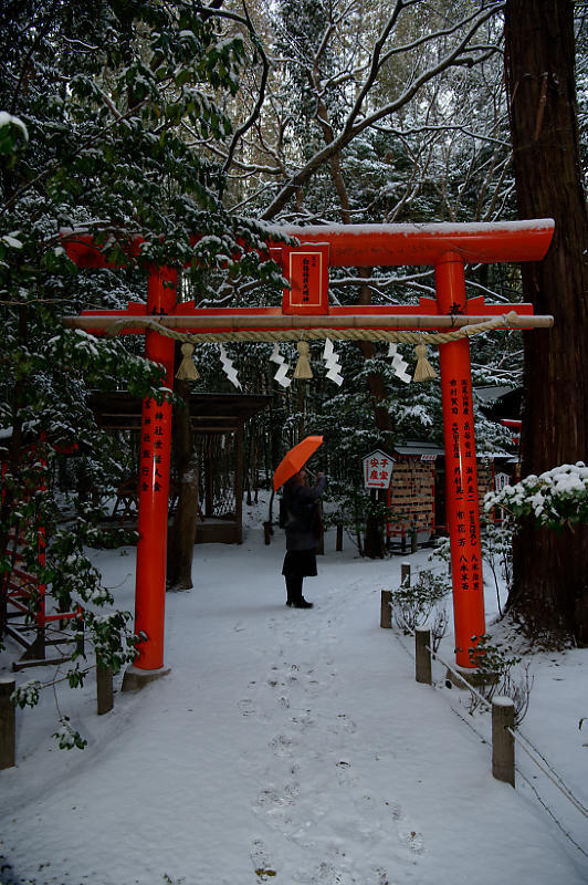 京都の雪景色2018@嵯峨野路 其の四_f0032011_21105517.jpg