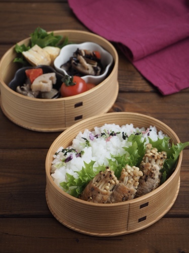 えのきの豚肉巻き弁当_c0270834_16422821.jpeg