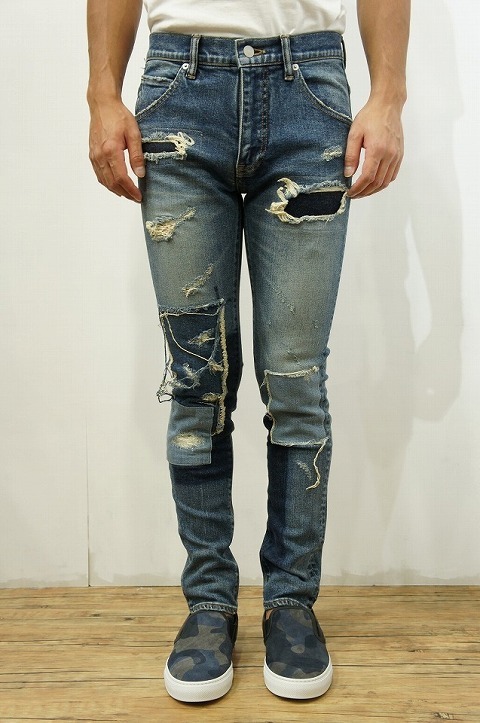 お薦め限定セールデニム！【AKM × MOLOTOV COCKTAIL】P176-CNU072 DENIM USED [52/HARD INDIGO]☆そして、海鮮と肉。_b0108653_21081439.jpg