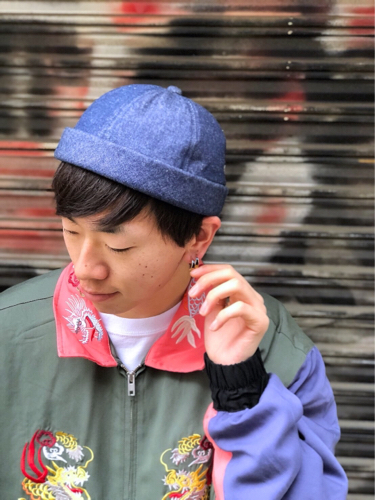 【ALDIES】\"Denim Roll Cap\"_d0227059_08285526.jpg