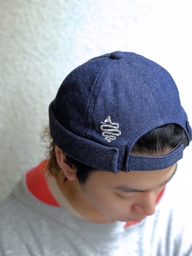 【ALDIES】\"Denim Roll Cap\"_d0227059_08285664.jpg