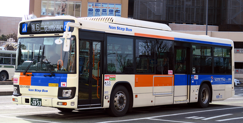 相鉄バス 2DG-LV290N2 : 研究所第二車庫