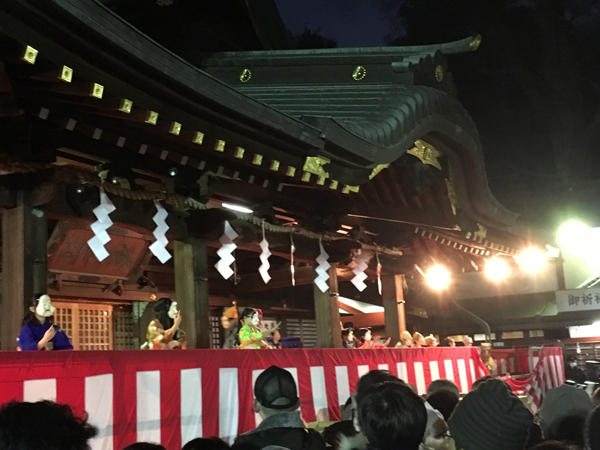 大國魂神社の節分祭 名嘉真麻希のスケッチブログ Maki Nakama S Sketchbook