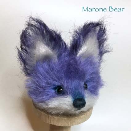 紫狐のお顔 Marone Bear 紫狐のお顔 Marone Bear
