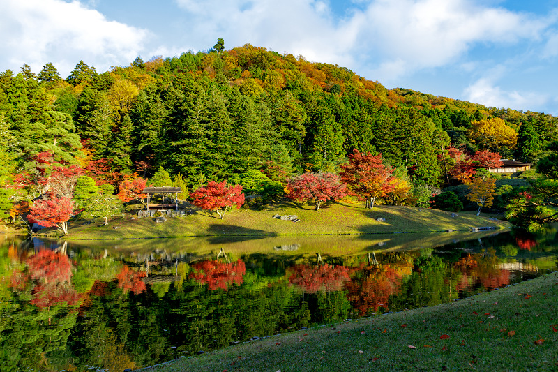 京都の紅葉2017 魅惑の修学院離宮（浴龍池編）_f0155048_23471461.jpg