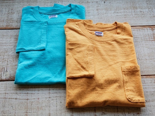 POCKET T-SHIRTS NEWカラーのご紹介です!!_d0160378_18282696.jpg