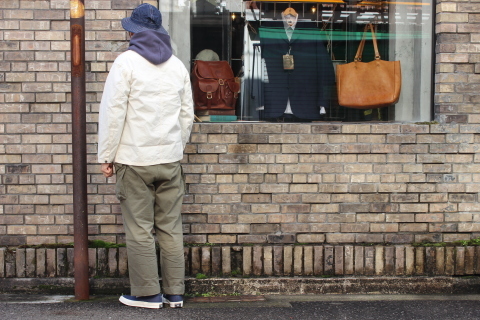 重宝するカバーオール「orSlow」 \"UTILITY COVERALL\" ご紹介_f0191324_08374444.jpg
