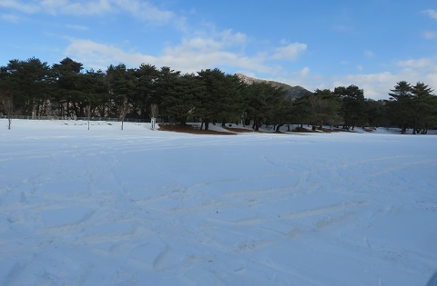 冬の太陽の日差しを浴びながら登る竜ヶ岳 ヤッホー 今日はどちらへ