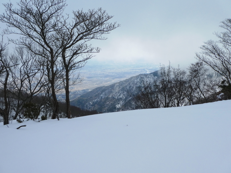 雪の養老山 (858.9M) 　下山 編_d0170615_13425999.jpg