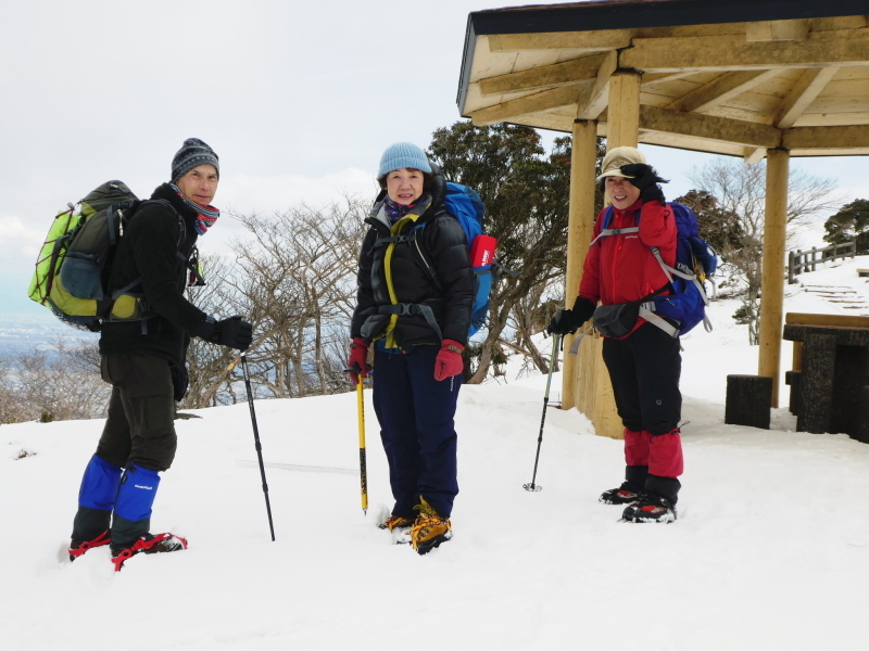 雪の養老山 (858.9M) 　下山 編_d0170615_13433123.jpg