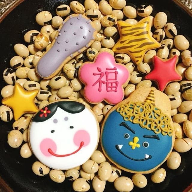 節分クッキー 飾り付け La Vita Happy Cookies 節分クッキー 飾り付け La Vita Happy Cookies