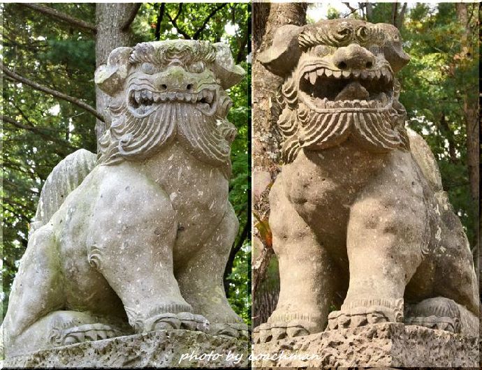 芽室神社 狛犬 (芽室町)_a0315942_22082357.jpg