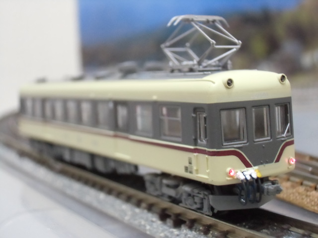 1802)鉄コレ 富山地鉄 14790形の整備(3) ベンチレーターやり直し、電飾