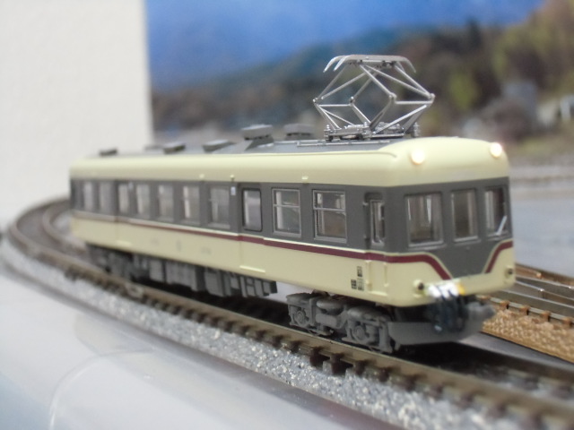 1802)鉄コレ 富山地鉄 14790形の整備(3) ベンチレーターやり直し、電飾