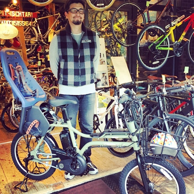 EZ ! BP02 !! パナソニック電動車特集『バイシクルファミリー』Yepp ビッケ ステップクルーズ 電動自転車 おしゃれ自転車 チャイルドシート bobikeone BEAMS ビームス_b0212032_15015539.jpg