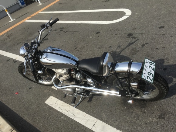 W650 テスト走行_a0139843_19445530.jpg