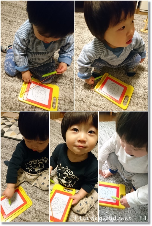 きなこ食パンを苺のオープンサンドで♡アンパンマンもってて!_a0348473_01315891.jpg