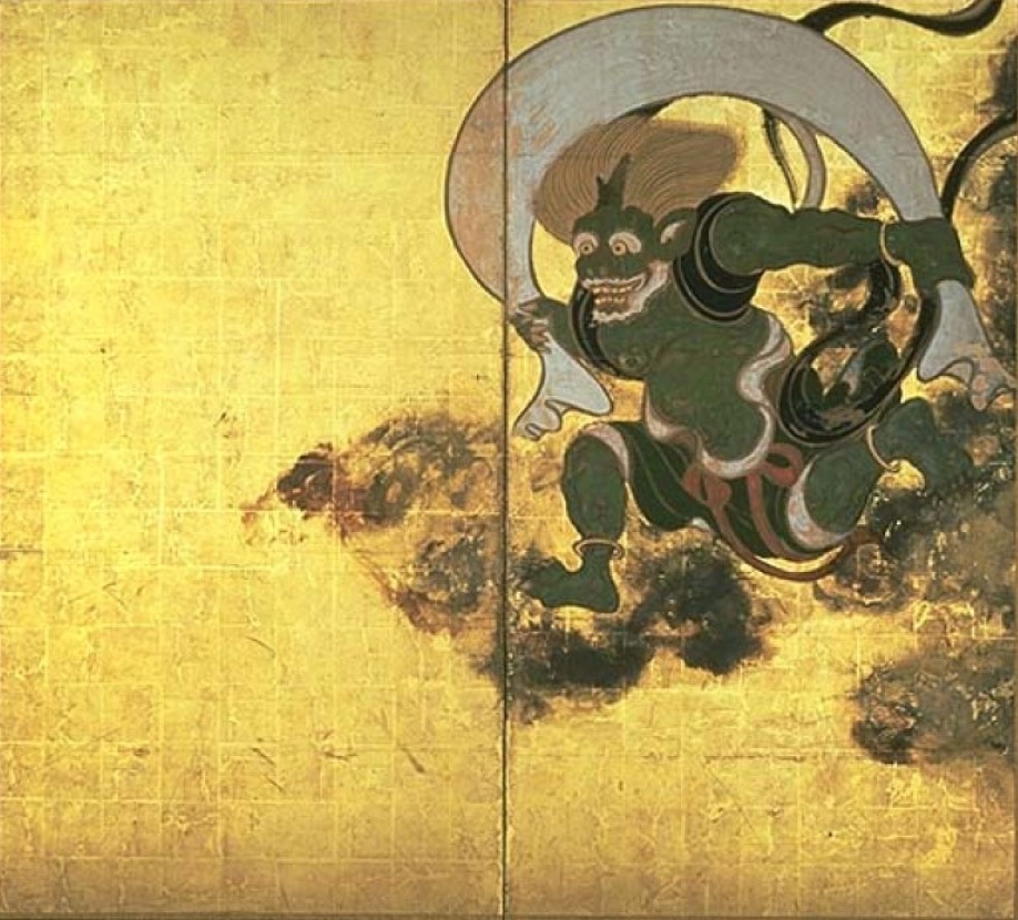 風神雷神図」 : 一語一絵