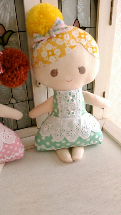 女の子のぬいぐるみ チビロビンの手作り日記 女の子のぬいぐるみ チビロビンの手作り日記