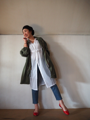 Dahlia M-65 モッズコート。 : CASA NICE DAYS Dahlia M-65 モッズコート。 : CASA NICE DAYS