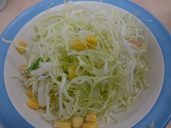 2/11 ガリたま牛めし豚汁セット￥590 + 生野菜￥110 + 生ビール￥180@松屋_b0042308_23482542.jpg